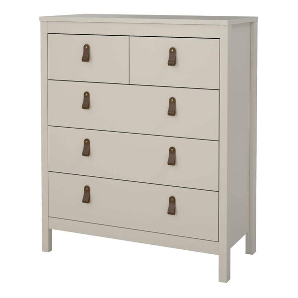 Wyld Haus Wildberry Cashmere Wooden Chest 5 Drawers