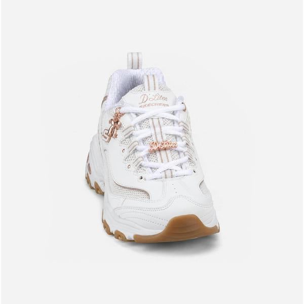 Skechers D'LITES - 20TH ANNIVERSARY Casual Trainers Casual Trainers   in  White