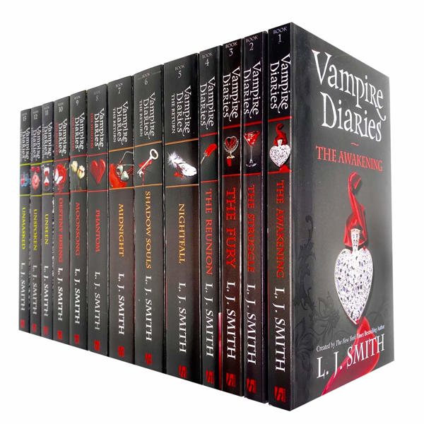 Vampire Diaries Complete Collection 13 Books Box Set by L. J. Smith