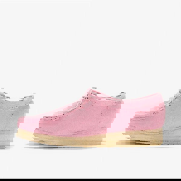 Clarks Originals Wallabee Suede Women's Pink Shoes