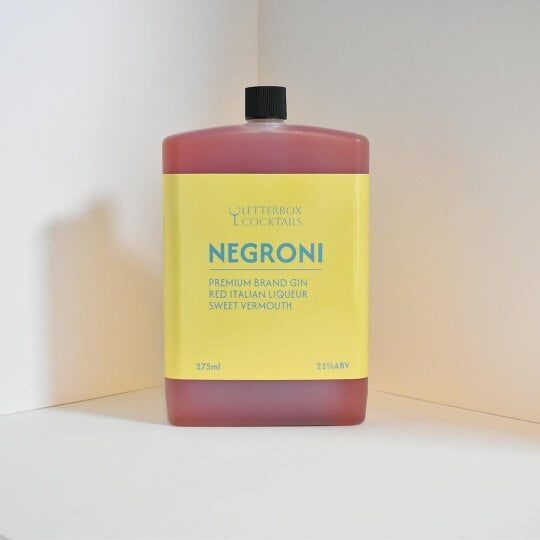 Letterbox Cocktails Mini Negroni – Premium Letterbox Cocktail Gift