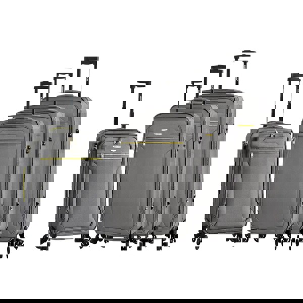 Snowball Lightweight Suitcase 4 Spinner Wheels Expandable Luggage