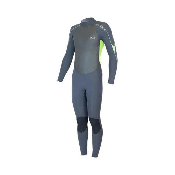 Alder Impact Junior 3/2 Full Length Kids Wetsuit - Green