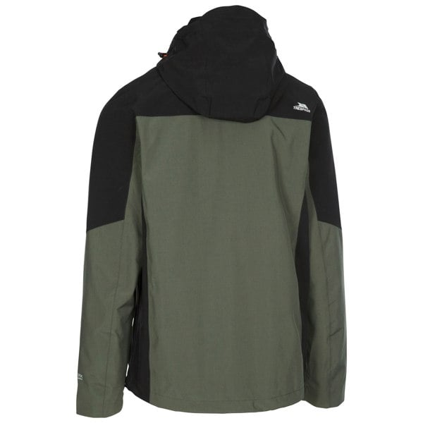 Trespass Men's Tappin Hooded Waterproof Jacket - Ivy