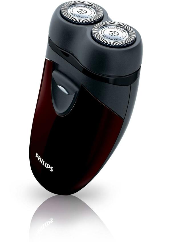 Philips PQ206 Battery Powered Dry Electric Shaver – with Free Gift RRP £5