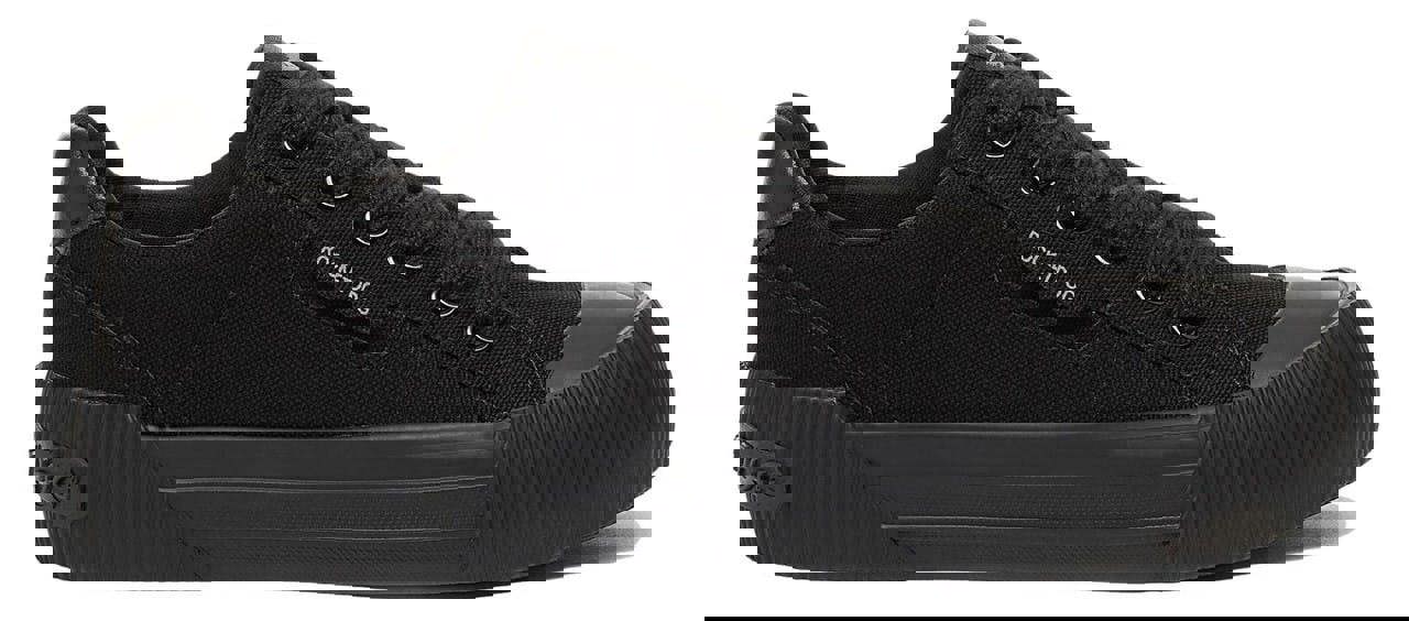 Rocket Dog Cheery Womens Casual Lace Up Canvas Pumps Shoes Trainers