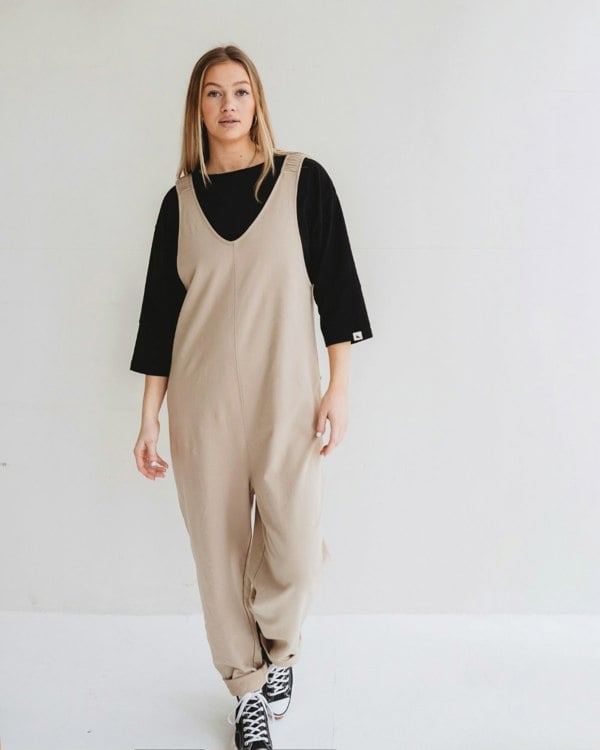 Jilly Beige Jumpsuit- image 9