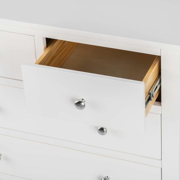 Statement Furniture Brooklyn Chest of Drawers 2 Over 4 Bedroom Storage