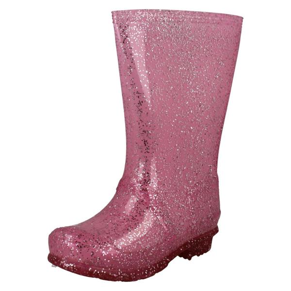 Spot On Girls Spot On Glitter Wellingtons