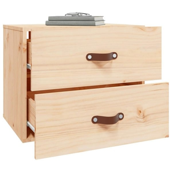 Berkfield Wall-mounted Bedside Cabinets 2 pcs 50x36x40 cm