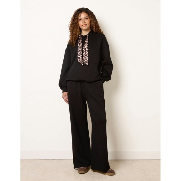 Blue Vanilla Hooded Leopard Tie & Pant Set