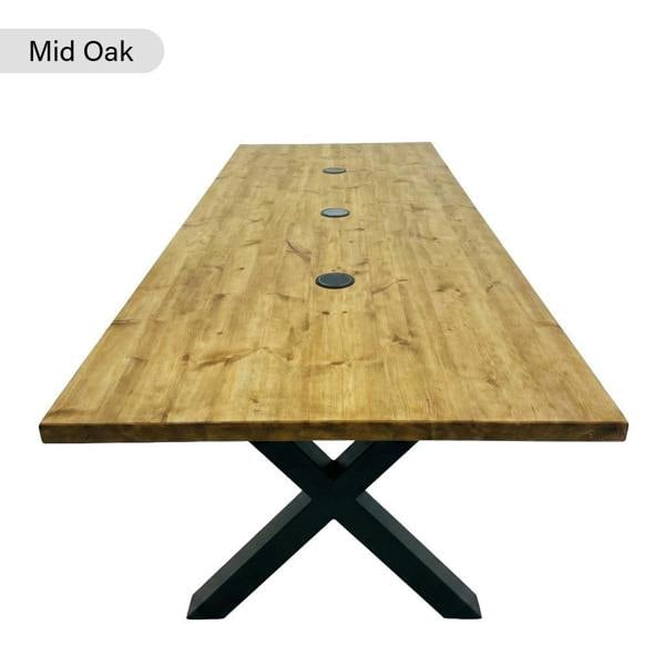 TRL Furniture Sleek & Slender Rustic Conference Table