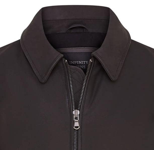 Infinity Leather Mens A2 Cowhide Leather Bomber Jacket-Eura