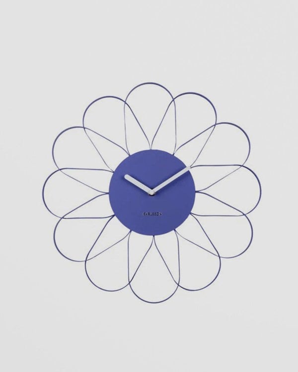 Wall Clock Arkis - Bright purple
