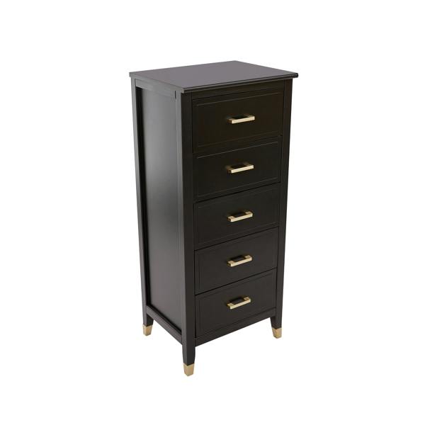 Cabinet Bits Palazzi 5 Drawer Narrow Chest of Drawers