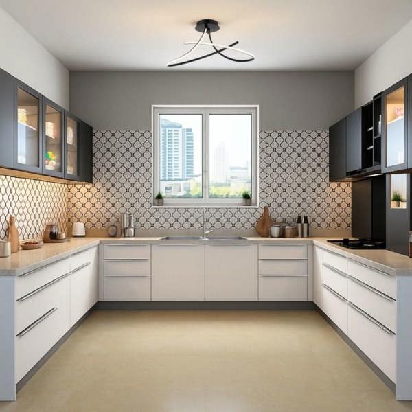 COSYLYTE Carter 2 Light LED, Curved Ceiling Light