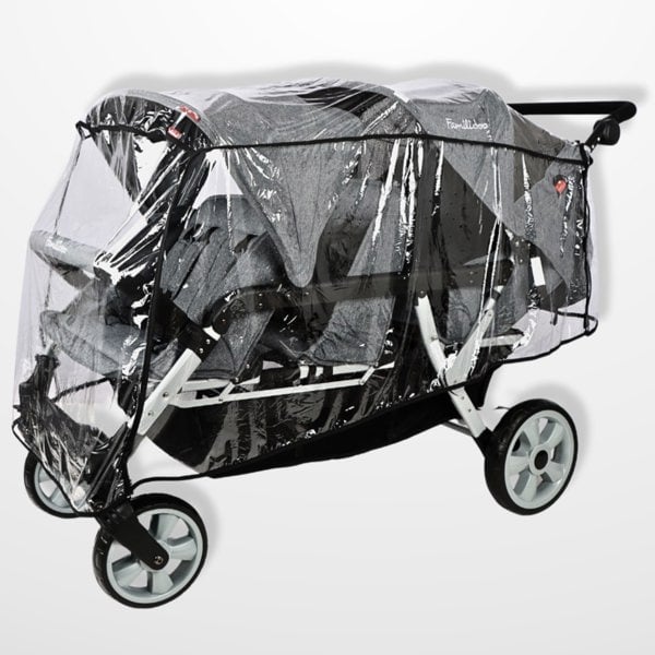 Familidoo 6 Seater Lightweight Stroller - Plus Free Rain Cover
