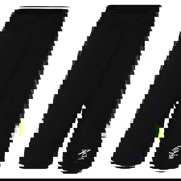 Umbro Mens Goalkeeper Shorts - Black/Yellow