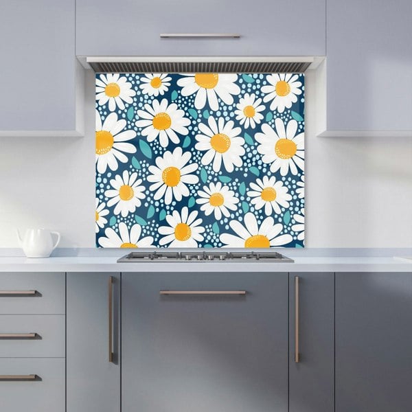 Warren Reed - Designer Camomile Flowers Kitchen Splashback