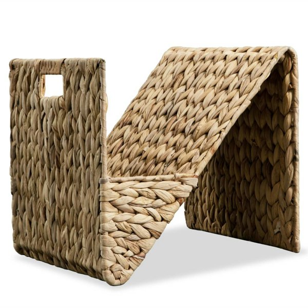 Berkfield Magazine Holder 31x31x31 cm Water Hyacinth