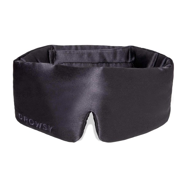 Drowsy Sleep Co Silk Sleep Mask - Moonlight Shadow