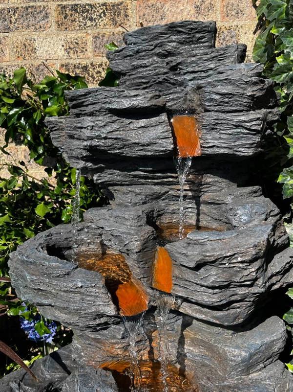 Tranquillity Water Features Hinokias Rock Effect Water Feature
