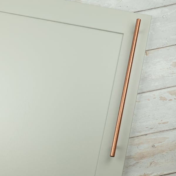 Handle & Home Antique Copper Bar Handle