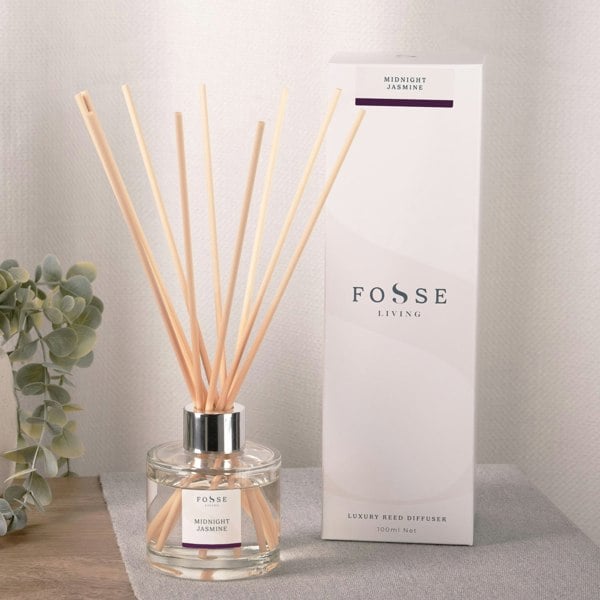 Fosse Living Midnight Jasmine Reed Diffuser