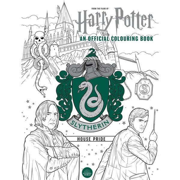 Batsford Harry Potter: Slytherin House Pride: The Official Colouring Book