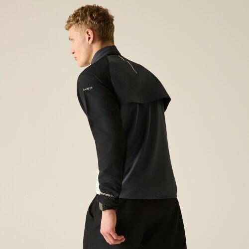 Dare 2B Mens Oxidate Windshell Jacket - Black/Ebony