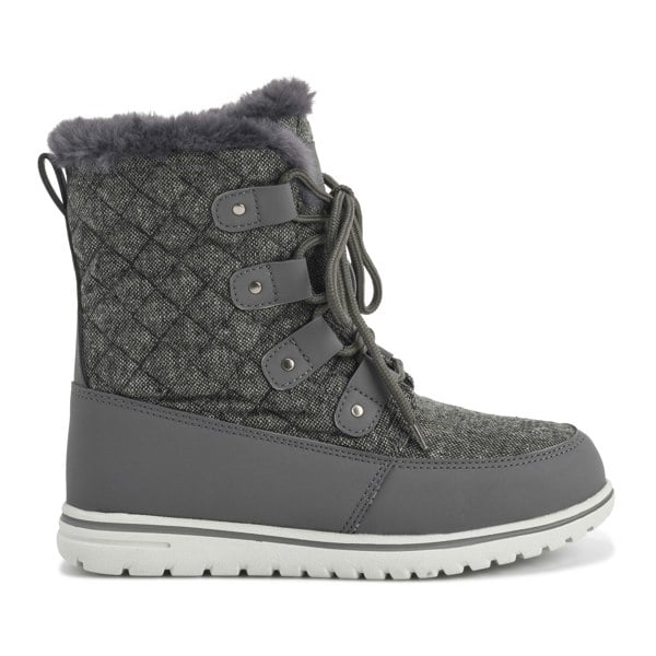 VIVA Polar Boot Women's Fleece Lined Snow Winter Hiking Durable Ankle Boots