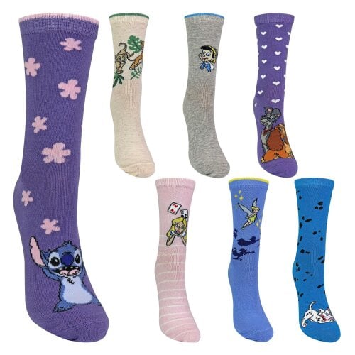 Disney 12 Day Disney Classics Christmas Advent Calendar Ladies Novelty Socks Gift Set