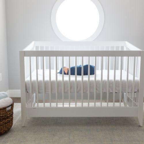 Lulujo - Hello World Bamboo Hat and Swaddle Gift Set - Navy