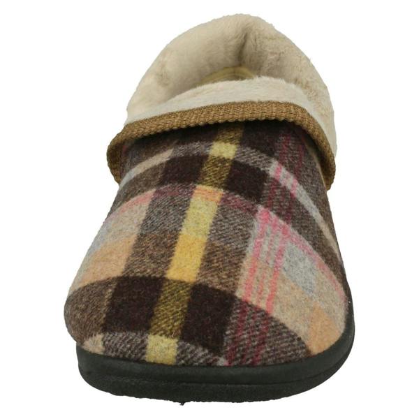 Padders Ladies Padders Wide Fitting Slippers - Mellow