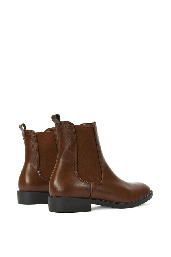 XY LONDON Chelsea Flatform Ankle Boots Pull On