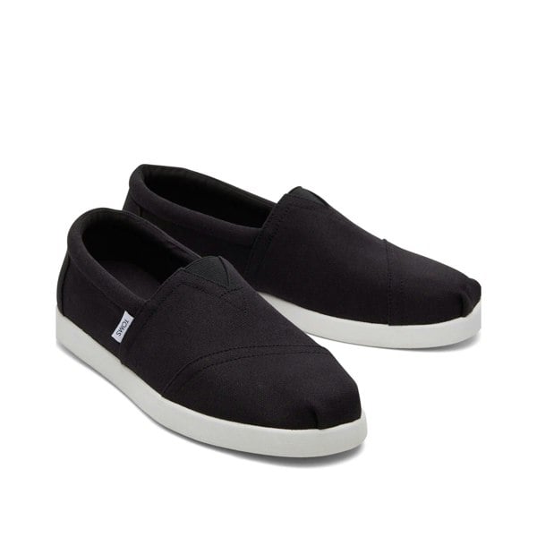 TOMS Alp FWD Canvas Men's Black Espadrilles