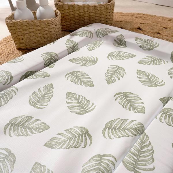 Baby Changing Mat Palm Bay - Lush Green - The Tiny Bed Company™