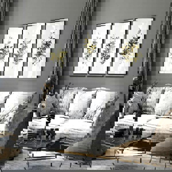 Framed pictures living room | set of 3 wall art