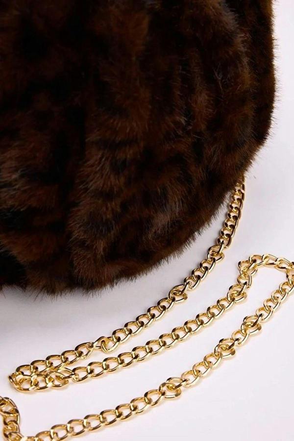WOVCOR Fur Women's Shoulder and Handbag