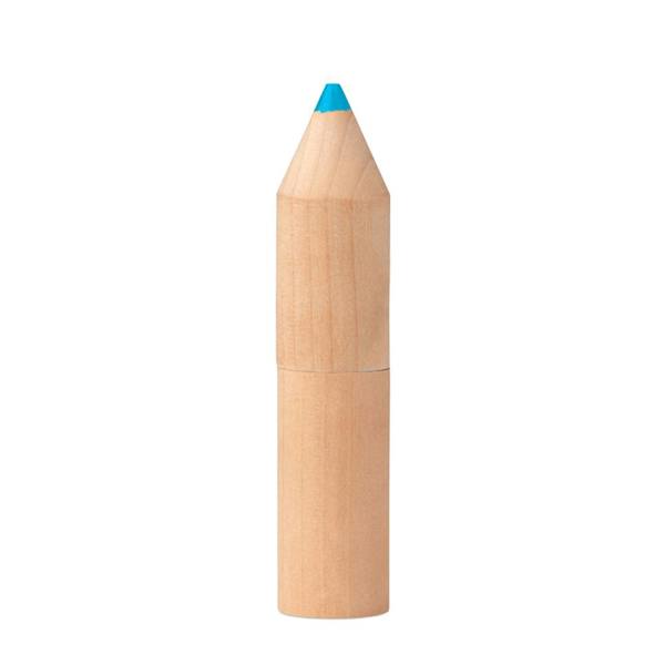 MidOcean Petit Coloret Wooden Coloured Pencil (Pack of 6) - Wood - 