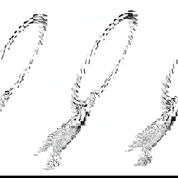 Racing Pigeon Silver Earrings - MYLEE London