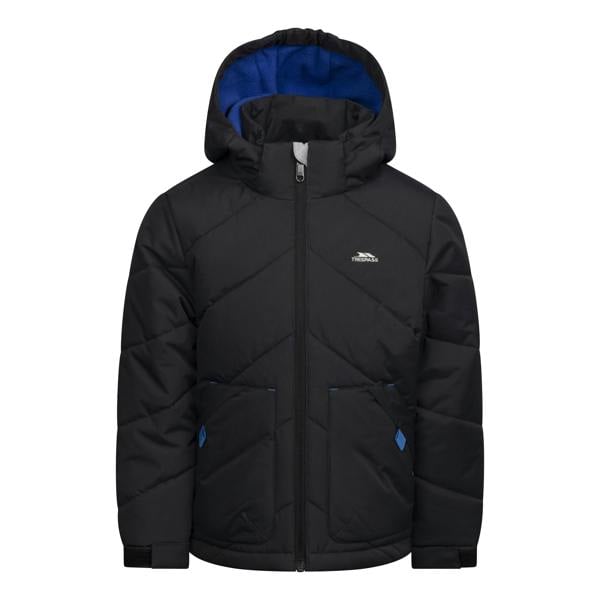 Trespass Boys Ryssa Logo Jacket - Black - 