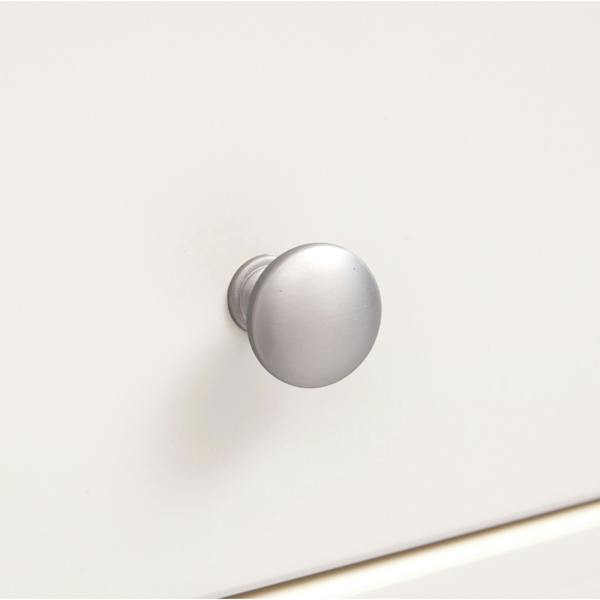 Cabinet Bits Maggiori 5 Drawer Chest of Drawers Chrome Knob