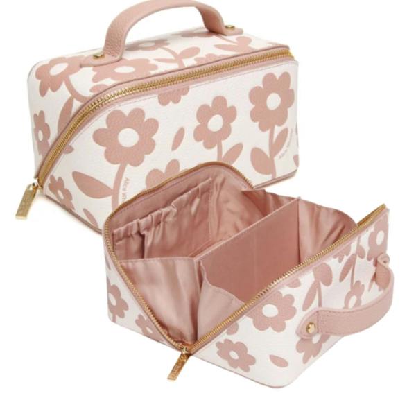 Alice Wheeler Floral Mini Train Beauty Make Up Case