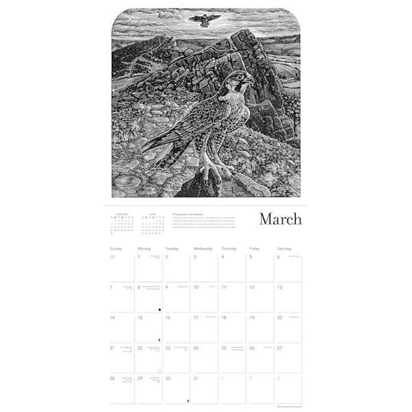 Andy English Calendar 2027, Wall Calendars, Month To View, Art, Gift