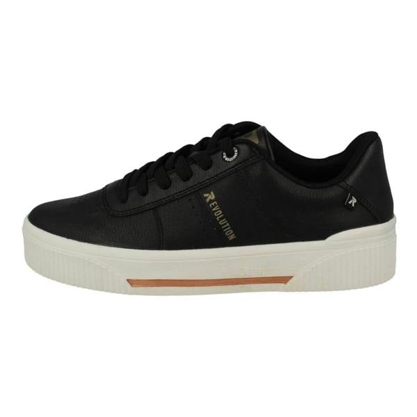 Rieker Ladies Revolution By Rieker Lace Up Platform Trainers W0702