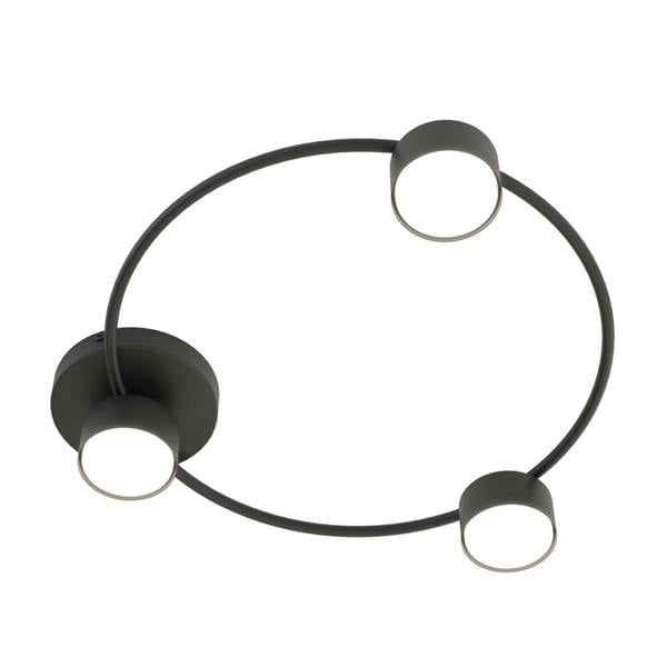 Emibig LUCIO Ceiling lamp 3 x GX53 Black