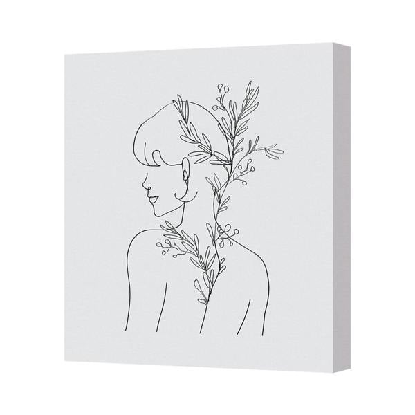 Benjamin Tate Design Contemporary Line Art Canvas Print Handmade In The United Kingdom CANVAS17245