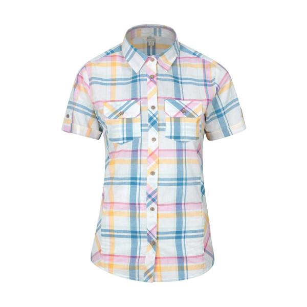 Mountain Warehouse Womens/Ladies Cotton Holiday Shirt - White - 
