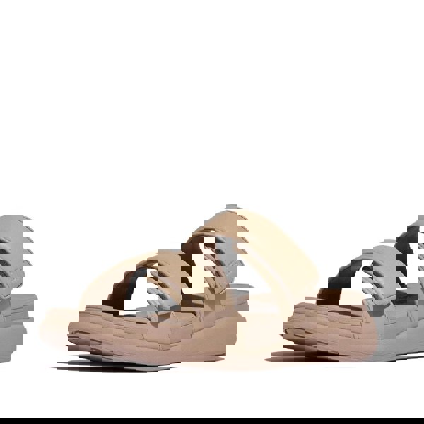 FitFlop F-MODE GO Womens Slides Classic Beige